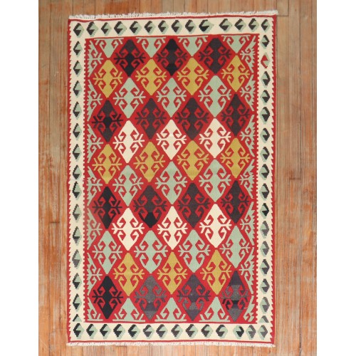 Geometic Turkish Kilim No. 29482