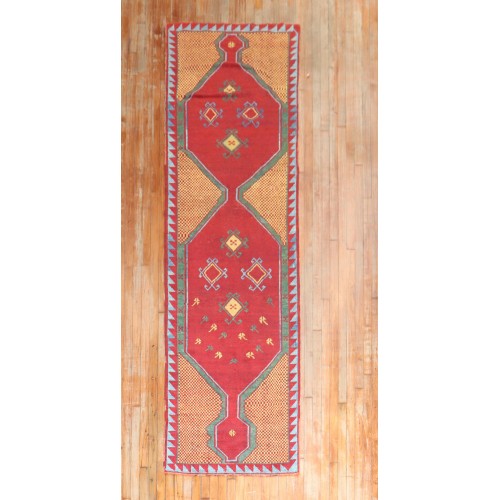 Antique Anatolian Runner No. 29548