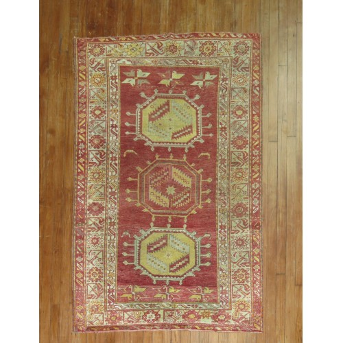 Red Gold Turkish Sivas Rug No. 29986