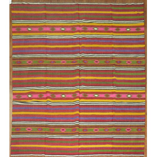 Striped Turkish Kilim  No. 30093