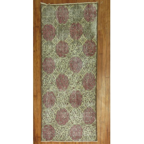 Vintage Turkish Anatolian Runner No. 30177