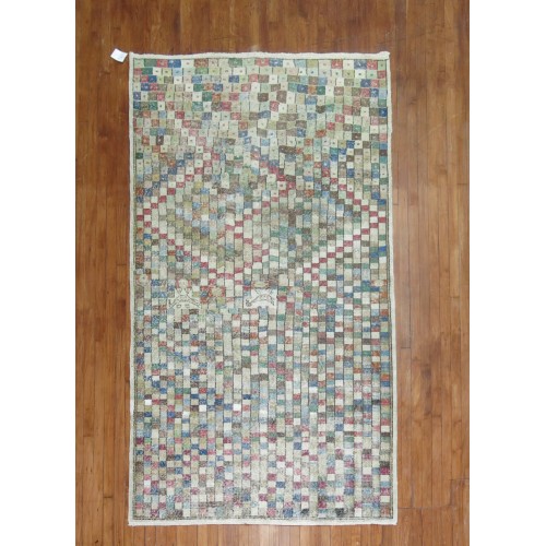 Antique Turkish Deco Rug No. 30334