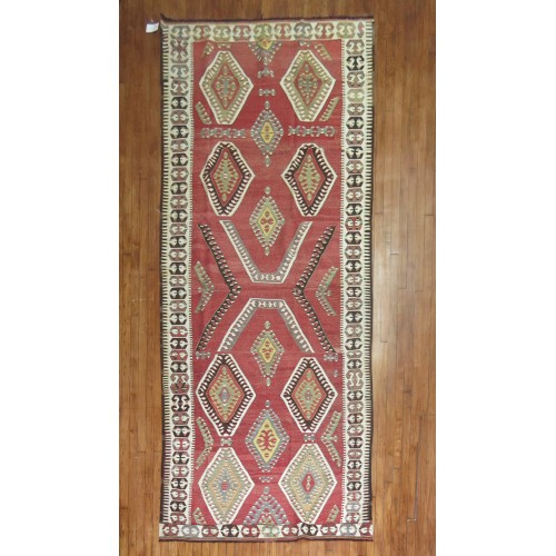 Antique Turkish Kilim No. 30391