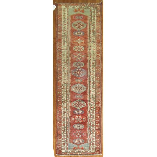 Geometric Turkish Kurd Runner No. 30406