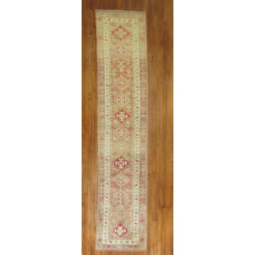 Pink Camel Turkish Runner No. 30597