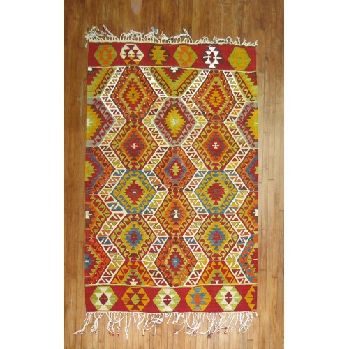 Vintage Turkish Kilim No. 30724