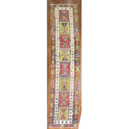 Antique Kilim Runner No. 30727