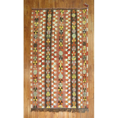 Tribal Vintage  Turkish Kilim No. 30808