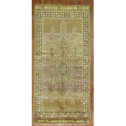 Lavender Bronze Turkish Rug No. 30838