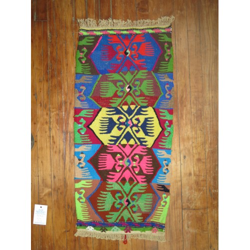 Dazzling Kilim Color Flatweave No. 30844