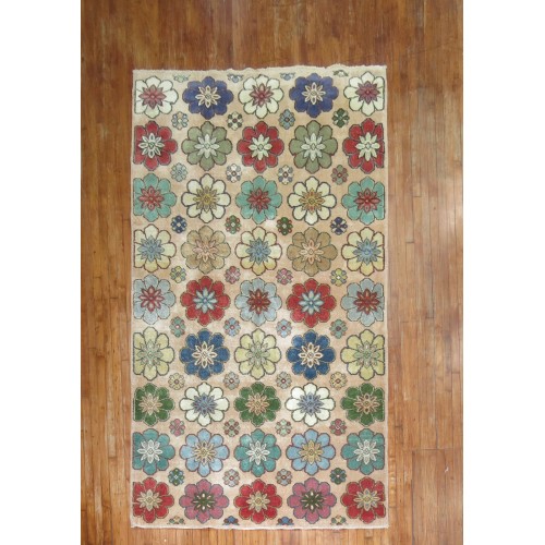 Deco Turkish Rug No. 30865