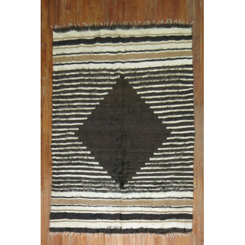 Geometric Mohair Rug No. 31011