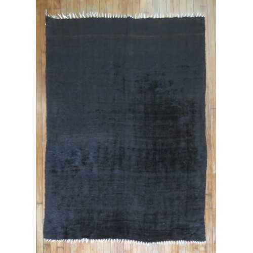 Black Mohair Rug No. 31015
