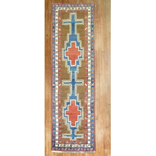 Antique Persian Serab Tribal Runner No. 31048