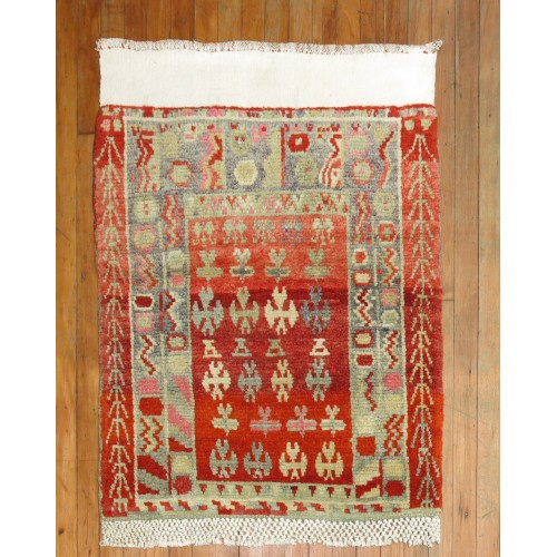 Red Vintage Anatolian Rug No. 31151