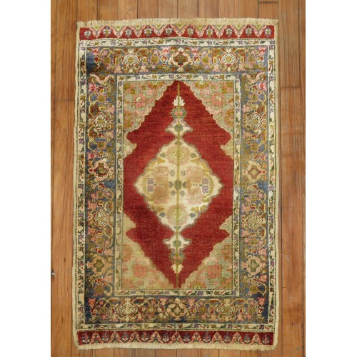 Silk Turkish Rug No. 31185