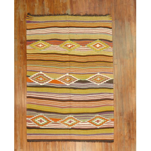 Vintage Square Kilim No. 31202