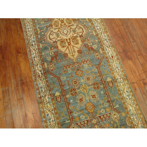 Long Rustic Persian Malayer Runner No. 31404