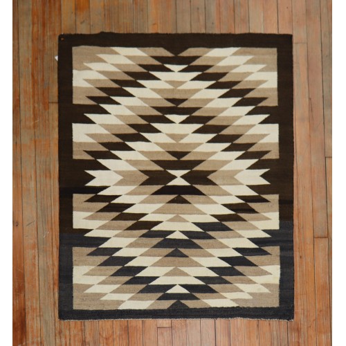 American Navajo Geometric Rug No. 31418