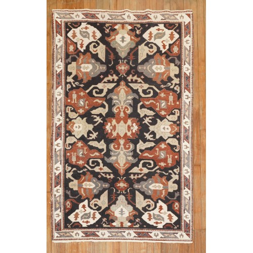 Vintage Rustic Caucasian Rug No. 31450