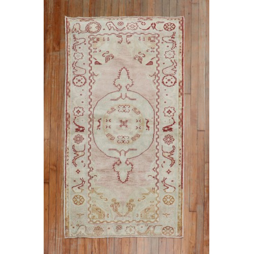 Pink Red Scatter Turkish Rug No. 31522