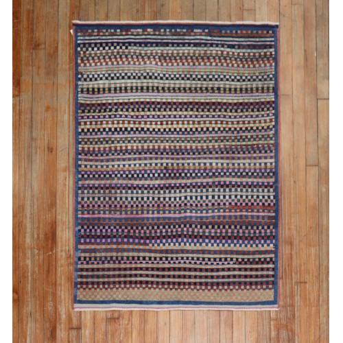 Funky Turkish Deco Rug No. 31587