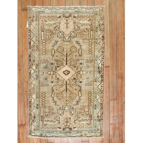 Brown Persian Small Rug No. 31677