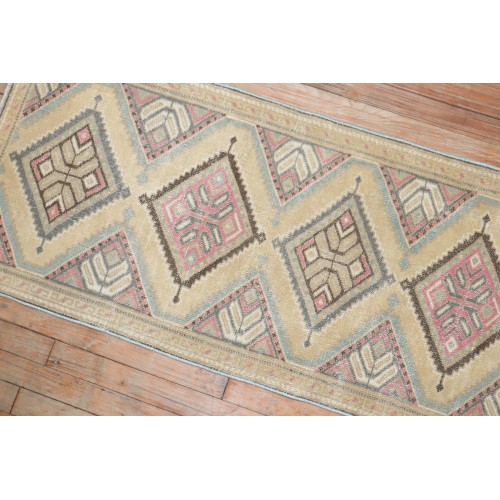 Vintage Persian Geometric Rug No. 31690