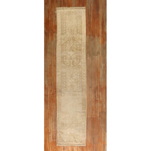 Brown Neutral Turkish Runner No. 31698