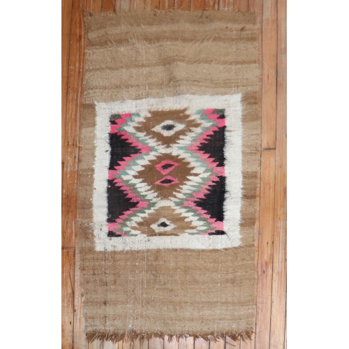 Ecuadorian Textile Mohair Rug No. 31711