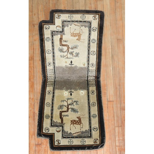 Tibetan Pictorial Horsecover Textile Rug No. 31727