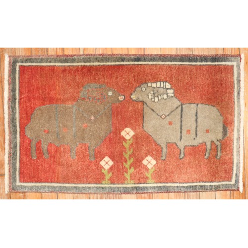 Turkish Ram Pictorial rug No. 31797