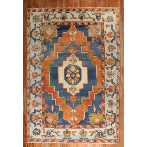 Colorful Turkish Rug No. 31798