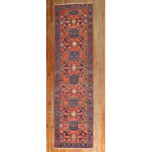 Rust Color Persian Malayer Runner No. 31799