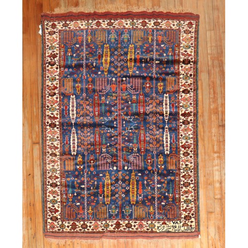 21st Century Persian Willow Tree Rug No. 31803