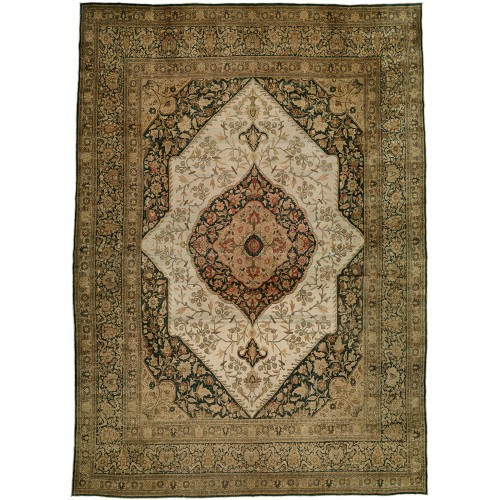 Antique Persian Tabriz Rug No. 7026