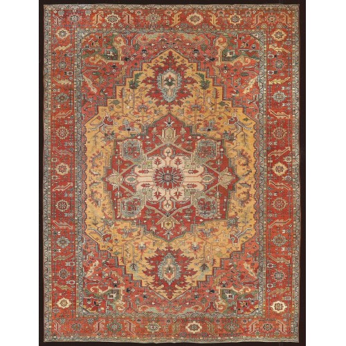 Antique Heriz Serapi No. 7310