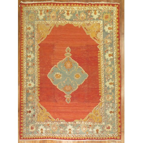 early 20th century Oushak Rug No. 7352