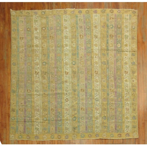 Square Turkish Ghiordes Rug No. 7676