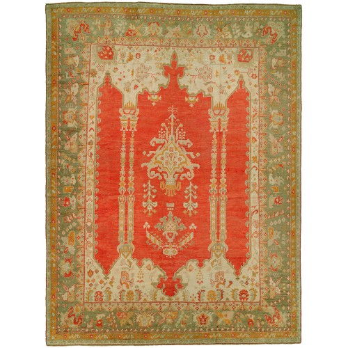 Antique Oushak Rug No. 7694