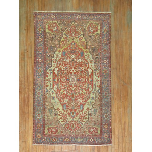 Superfine Collector Antique Persian Malayer Rug No. 7729