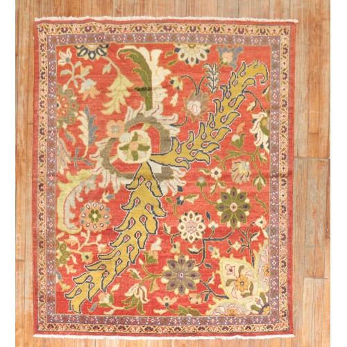 Antique Sultanabad Wagireh Rug No. 7737