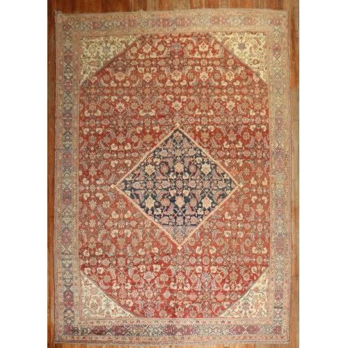 Traditional Antique Mahal Rug No. 7830