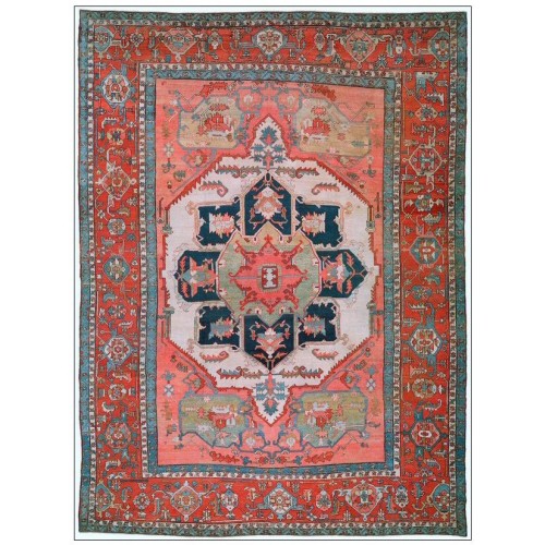 Persian Serapi Rug  No. 7840