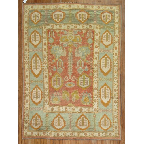 Antique Oushak Rug No. 7843