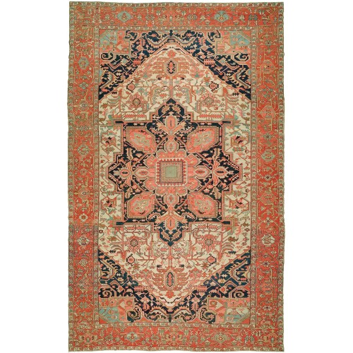 Antique Persian Serapi Rug No. 8000