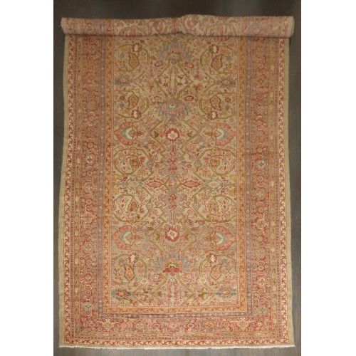 Large Antique Mahal Rug No. 8001