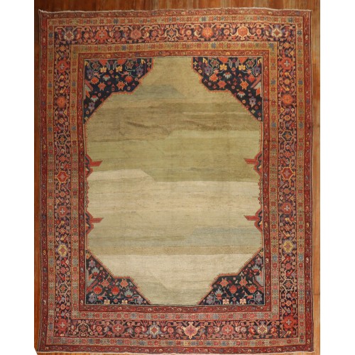 Camel Open Field Persian Mahal Rug No. 8175