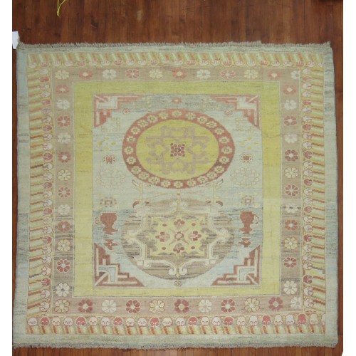 Square Khotan Rug No. 8302