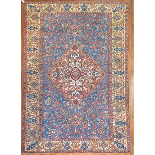 Large blue Bakhtiari Rug No. 8393